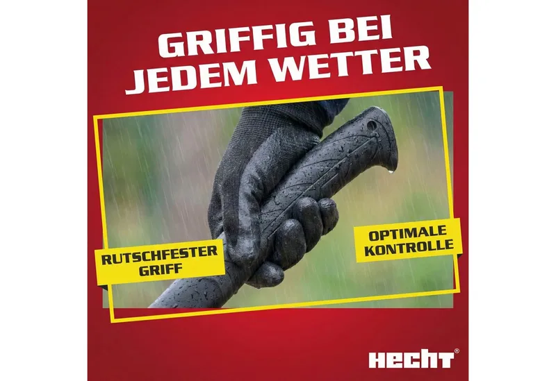 Universalaxt 900901 44 cm Länge 900 Gramm Teflon beschichtet, 44 cm Länge, mit Schutzkappe mit Tragegriff von Hecht, Grau – Produktbild 3 von 5