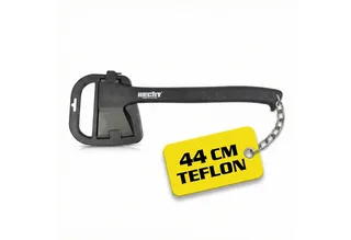 Universalaxt 900901 44 cm Länge 900 Gramm Teflon beschichtet, 44 cm Länge, mit Schutzkappe mit Tragegriff von Hecht, Grau – Produktbild 1 von 5