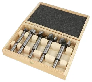 Heller 18991 0 Forstnerbohrer-Set 5teilig 15 mm, 20 mm, 25 mm, 30 mm, 35 mm Zylinderschaft 1 Set de Heller – image du produit 2 sur 2
