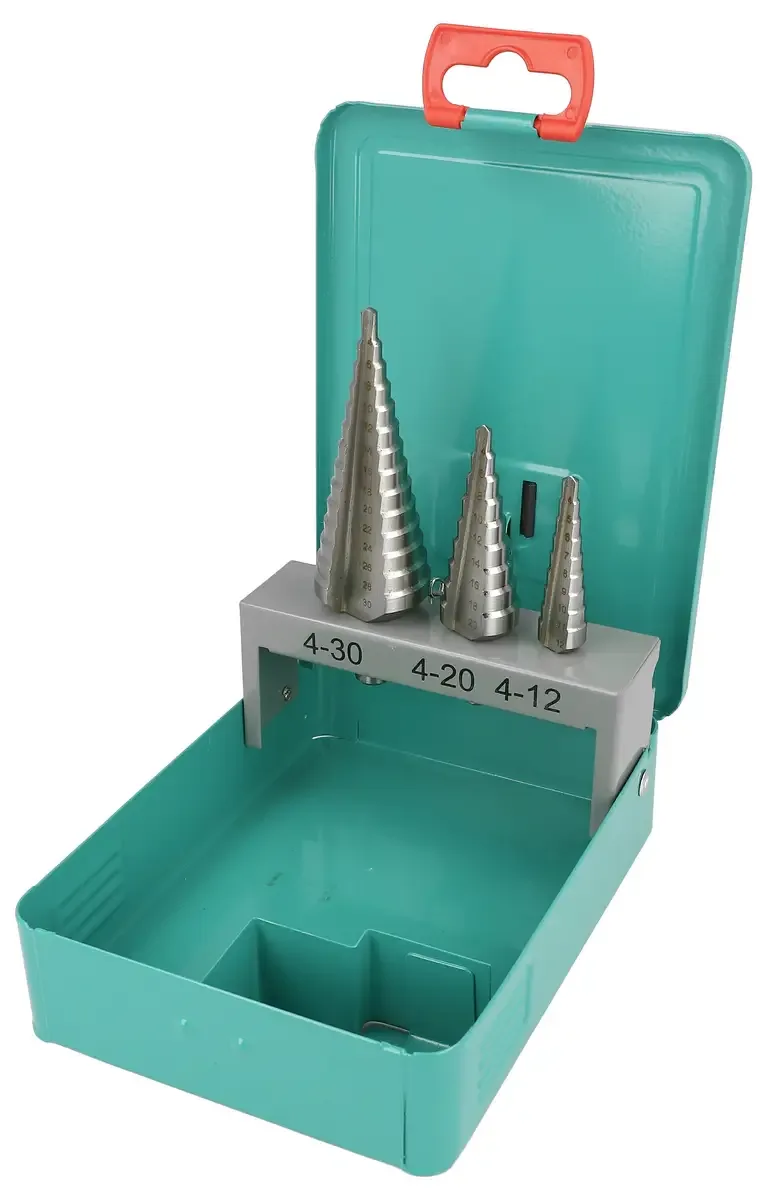Heller 22611 0 HSS Stufenbohrer-Set 3teilig Zylinderschaft 1 Set by Heller – product image 2 of 2