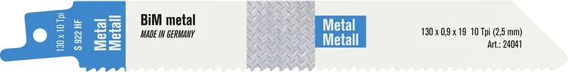 Lame scie sabre 4040 Heller 24041 3 Longueur lame de scie 130 mm 1 pc(s) de Heller – image du produit