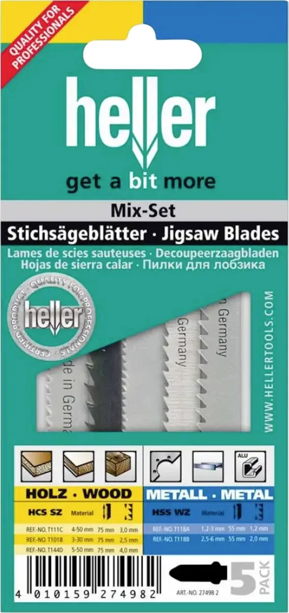 Heller 27498 2 Stichsägeblatt 4030 1 Set by Heller – product image
