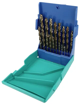 Heller 28706 7 HSS Metall-Spiralbohrer-Set 19teilig 1 mm, 2 mm, 3 mm, 4 mm, 5 mm, 6 mm, 7 mm, 8 mm, 9 mm, 10 mm geschliffen Zylinderschaft 1 Set von Heller – Produktbild 2 von 2