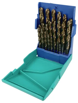 Heller 28707 4 HSS Metall-Spiralbohrer-Set 25teilig 1 mm, 2 mm, 3 mm, 4 mm, 5 mm, 6 mm, 7 mm, 8 mm, 9 mm, 10 mm, 11 mm, 12 mm, 13 mm geschliffen Zylinderschaft by Heller – product image 2 of 2