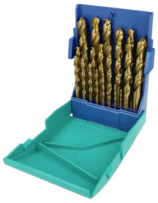 Heller 29353 2 Metall-Spiralbohrer-Set 25teilig titanbeschichtet DIN 338 25 St. von Heller – Produktbild 2 von 2