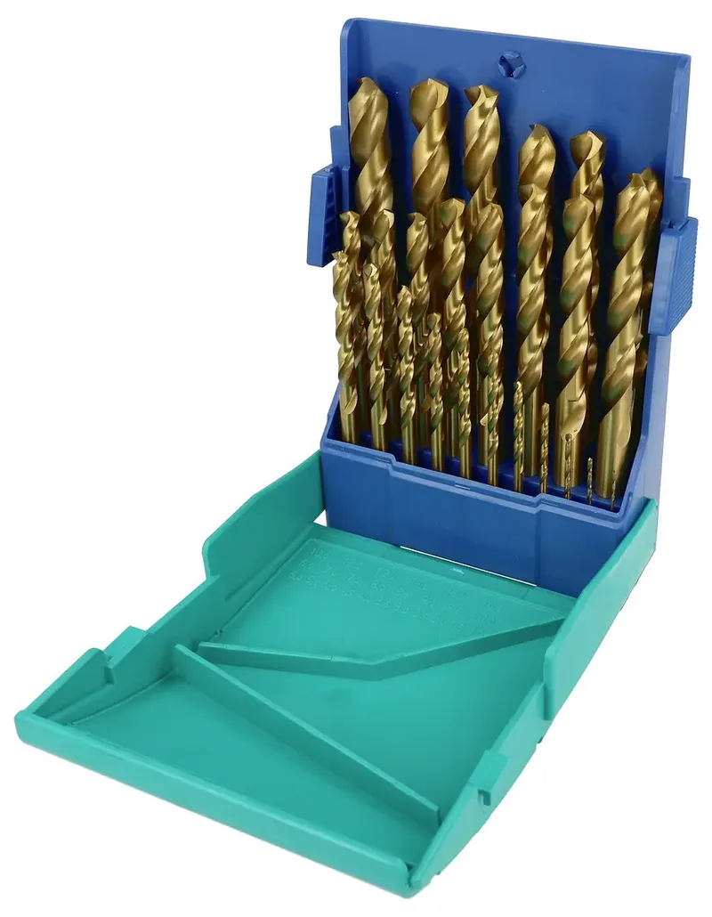 Heller 29353 2 Metall-Spiralbohrer-Set 25teilig titanbeschichtet DIN 338 25 St. von Heller – Produktbild 2 von 2