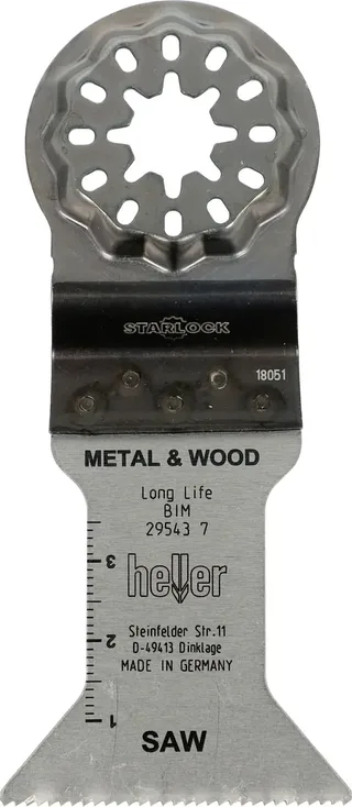 Heller 29543 7 Bimetall Tauchsägeblatt 1 Stück 1 St. by Heller – product image 1 of 2