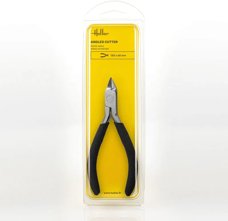 Tangenset - 99027 Schuine Kniptang voor Modelbouw Gereedschap von Heller, Mehrfarbig – Produktbild