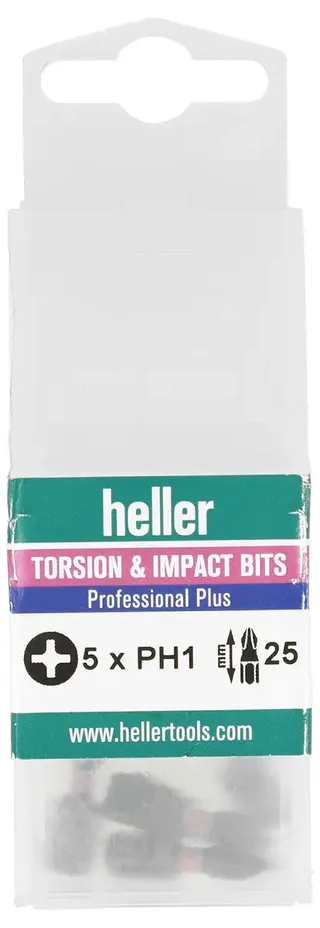 Torsion Impact Bits 30530 Bit-Set 5teilig Torsion Control Technologie by Heller – product image 2 of 2