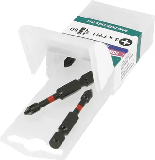 Torsion Impact Bits 30548 Bit-Set 3teilig Torsionszone de Heller – image du produit 1 sur 2