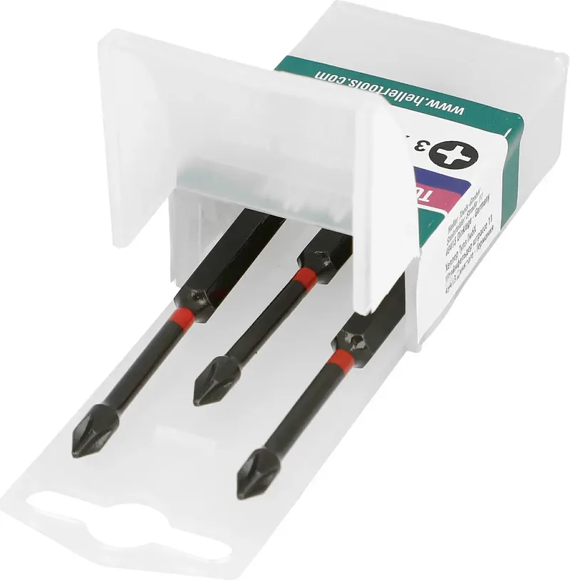 Torsion Impact Bits 30561 Bit-Set 3teilig Impaktor-Technologie von Heller – Produktbild