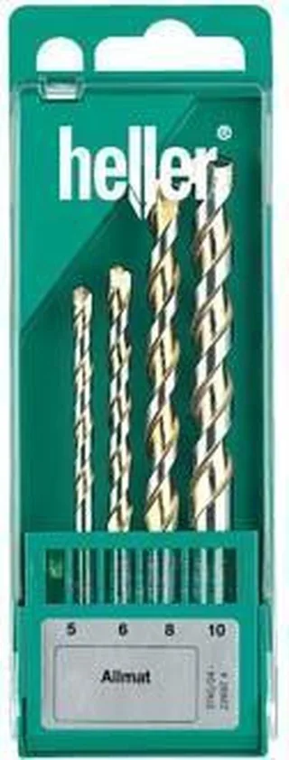 Universele boorset Allmat 4-delig. Ø 5 6 8 10 mm - 22697 de Heller – image du produit 1 sur 2