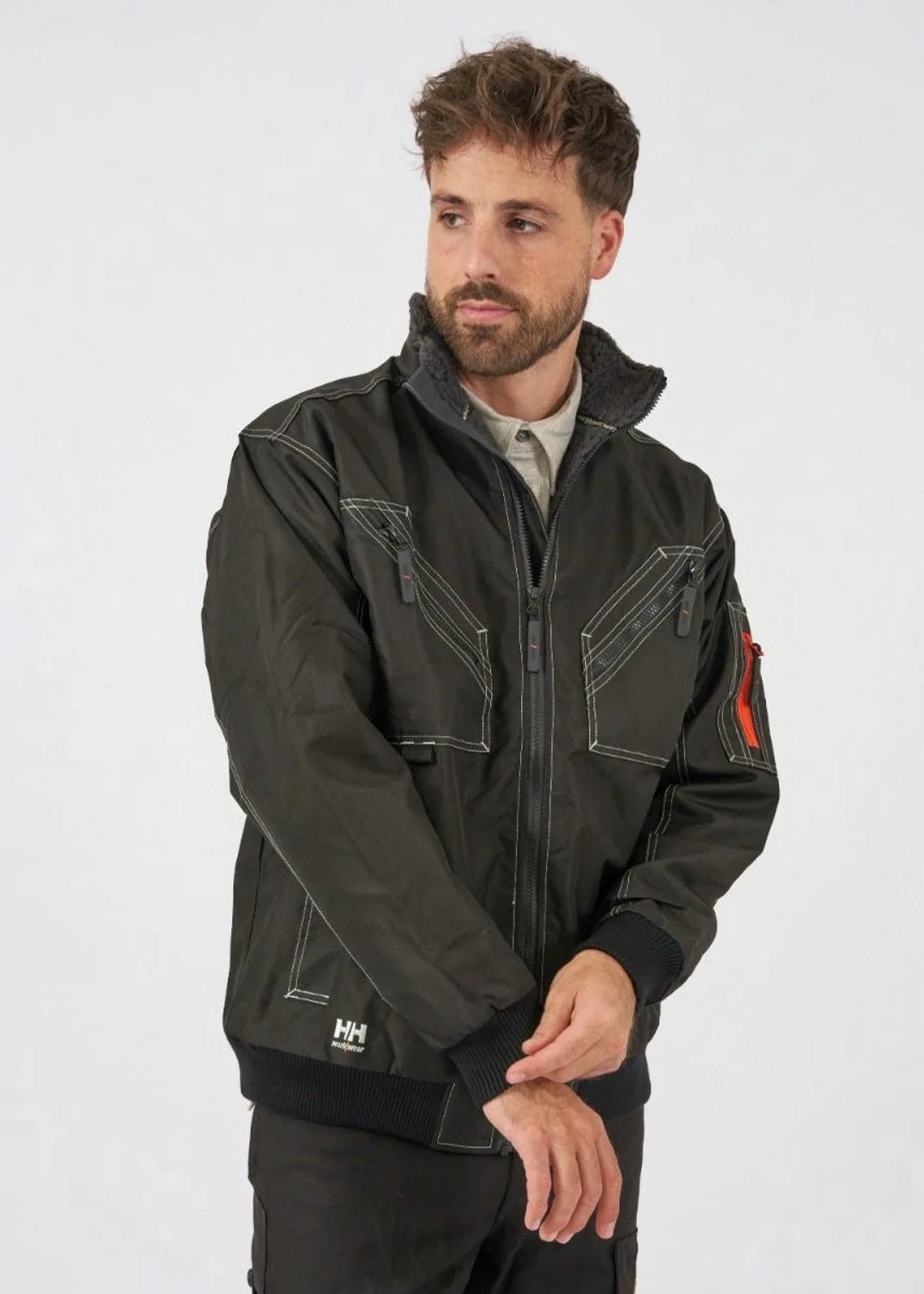 Bergholm Werkjas van Helly Hansen Workwear, Zwart – productafbeelding