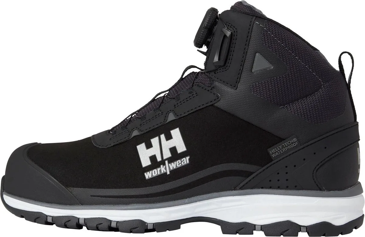 Chelsea Evo 2 - Mid Boa S3 - HT W - 78383 von Helly Hansen Workwear, Schwarz, 46 – Produktbild