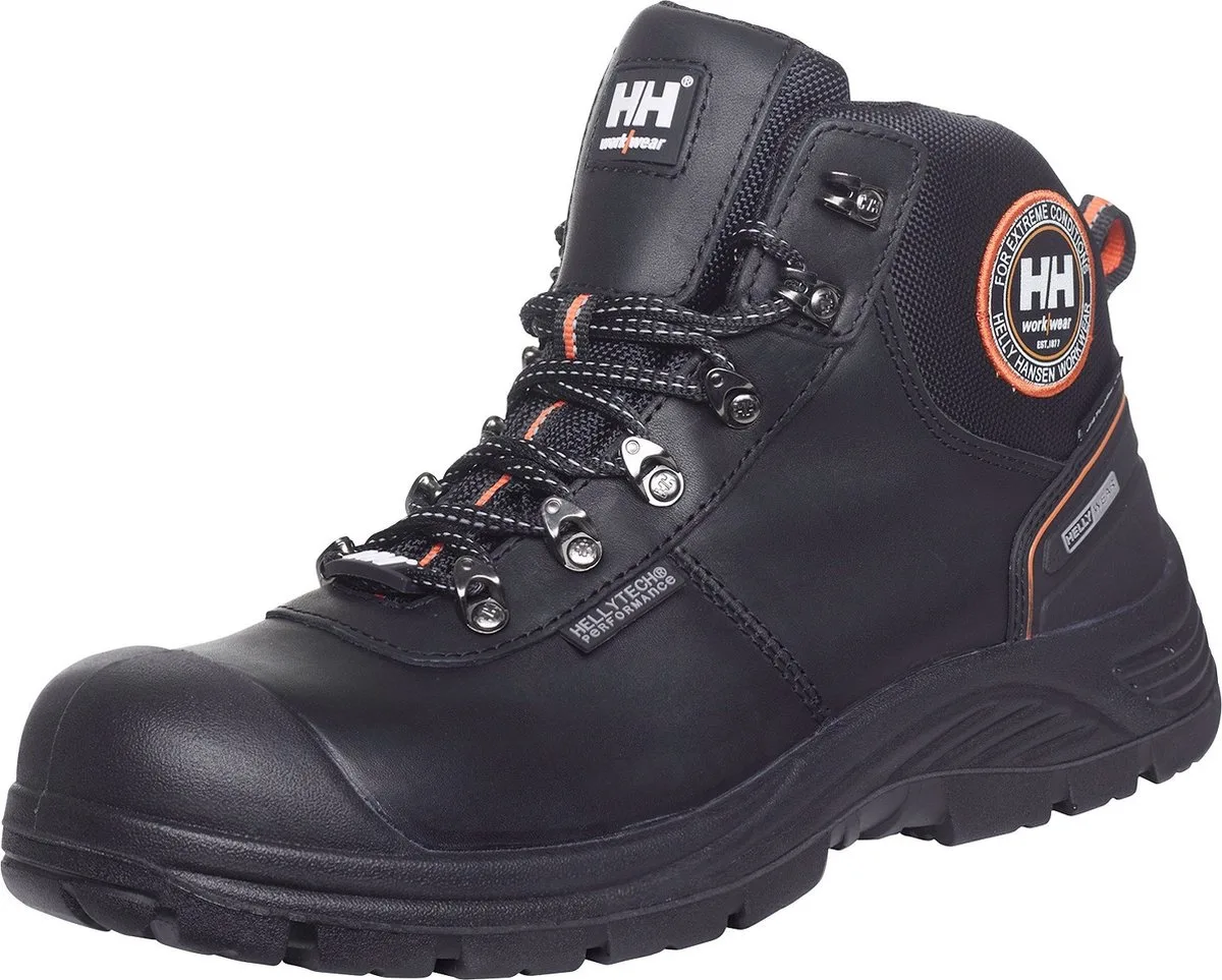 Chelsea Mid Ht Ww Black/Orange 42 OUTLET de Helly Hansen Workwear, Noir – image du produit