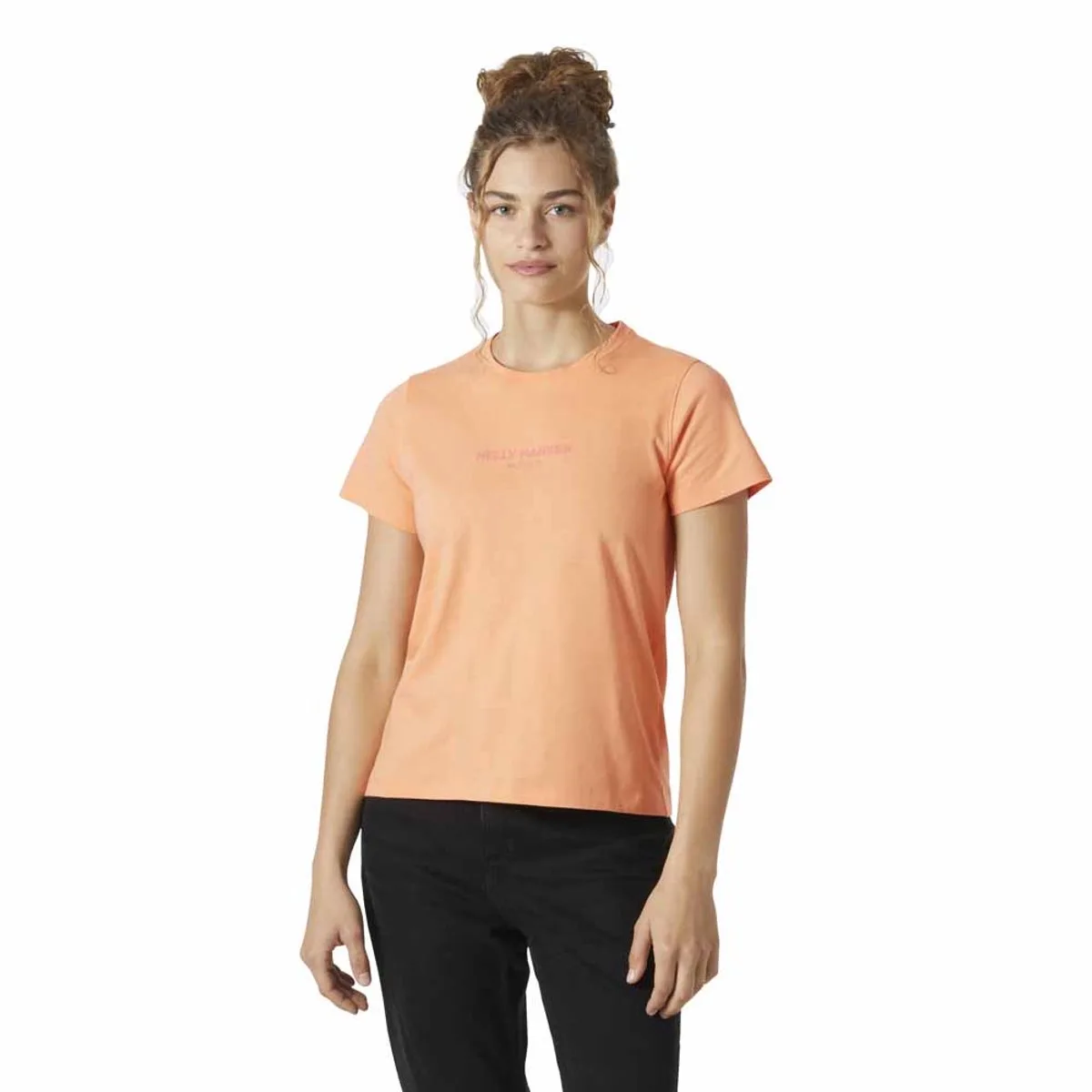 Core 2.0 T-shirt Met Korte Mouwen Oranje L Vrouw de Helly Hansen Workwear, Melon – image du produit