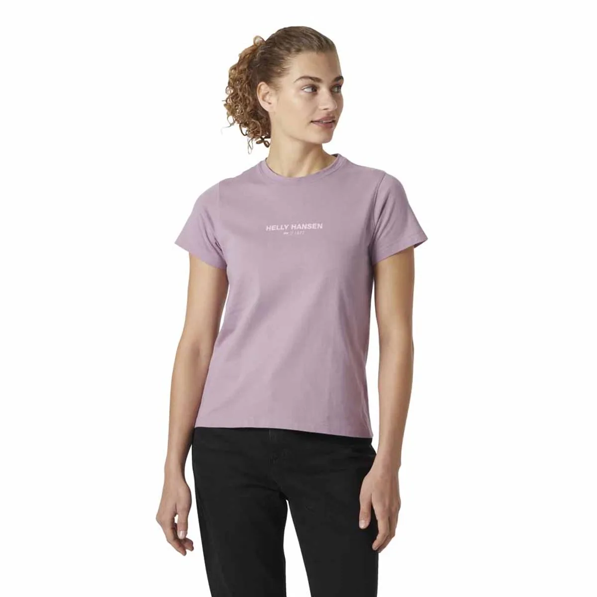 Core 2.0 T-shirt Met Korte Mouwen Paars M Vrouw de Helly Hansen Workwear, Purple Clay – image du produit