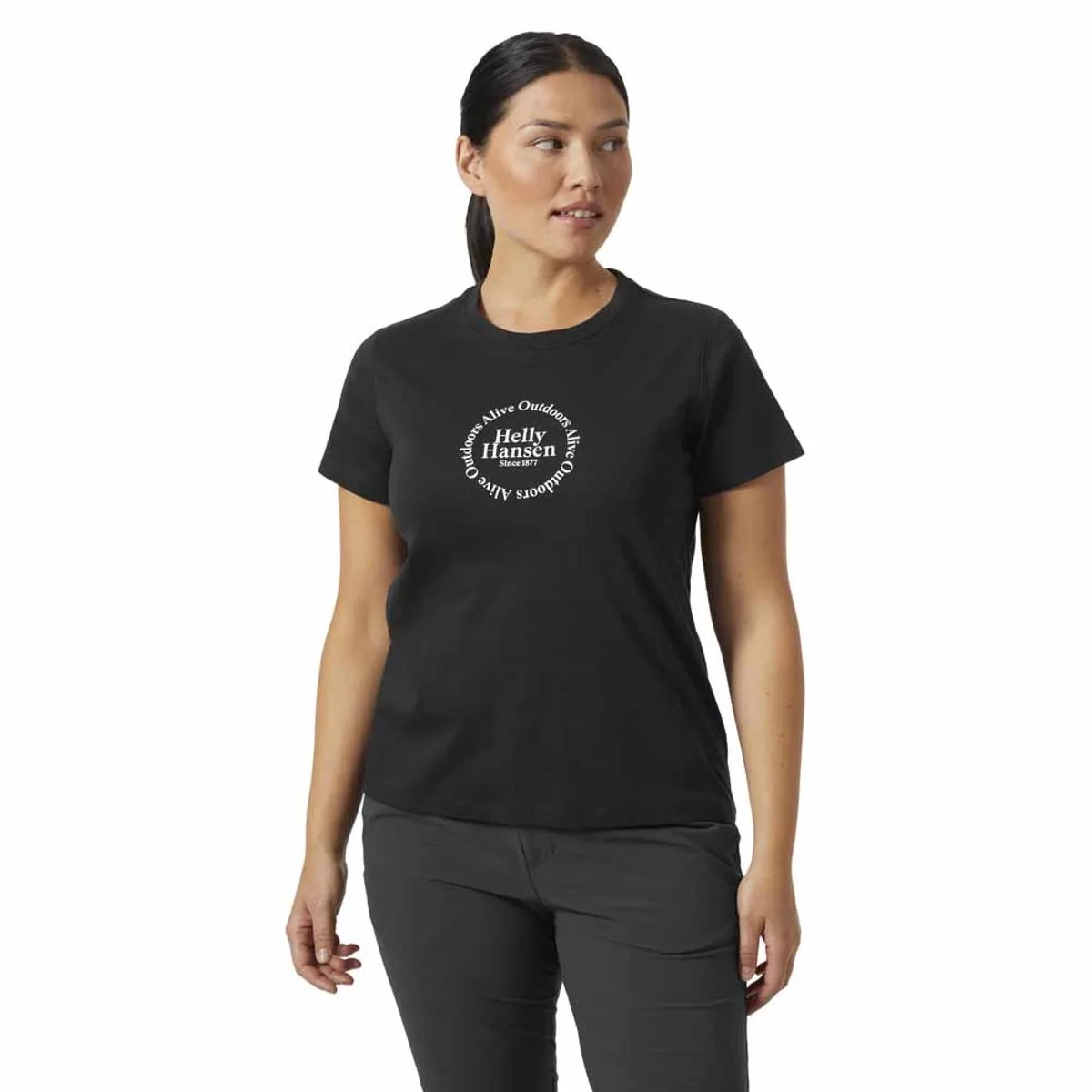 Core Graphic 2.0 T-shirt Met Korte Mouwen Zwart XS Vrouw de Helly Hansen Workwear, Noir – image du produit