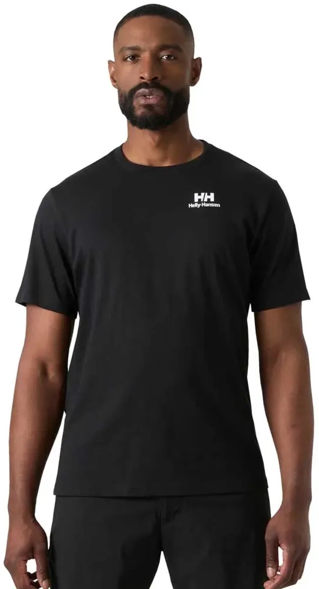 Core Graphic T 2.0 T-shirt Met Korte Mouwen Zwart S Man van Helly Hansen Workwear, Black 02 – productafbeelding