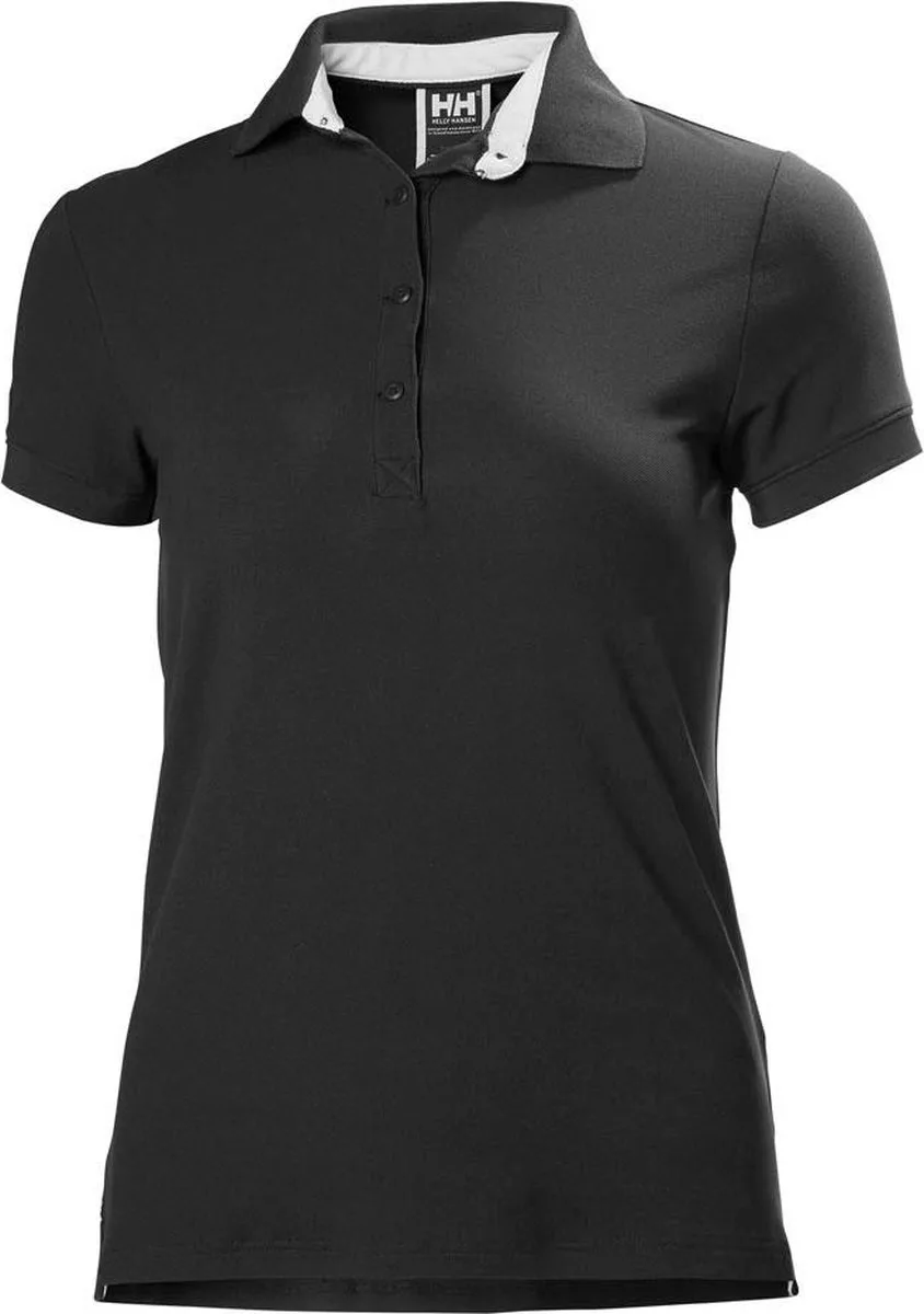 Crewline Korte Mouw Poloshirt Zwart XL Vrouw by Helly Hansen Workwear, Grey – product image