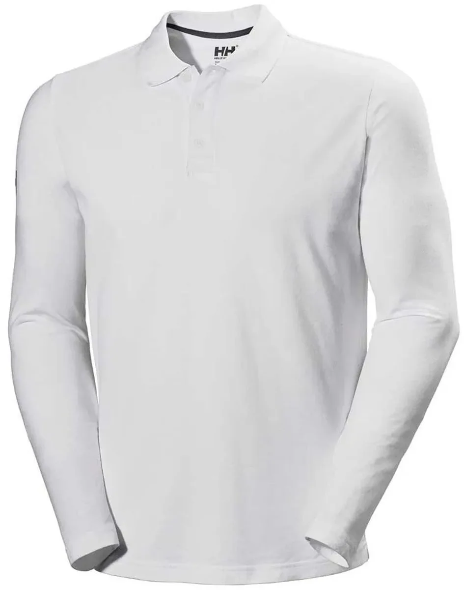 Crewline Lange Mouw Poloshirt Wit 2XL Man de Helly Hansen Workwear, Blanc – image du produit