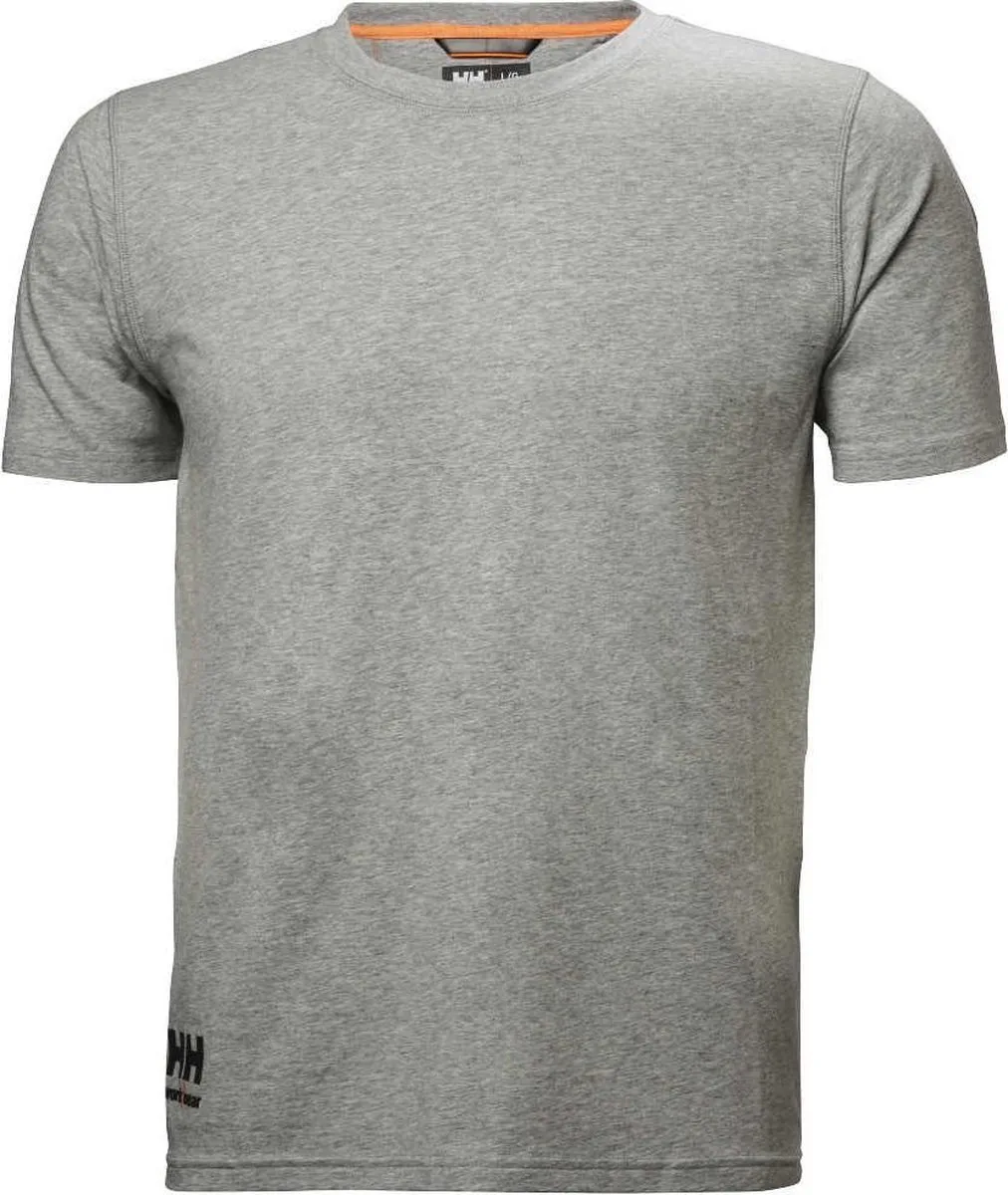 Evolution 79198 T-shirt Stretch Chelsea fra Helly Hansen Workwear, Sort, Lysegrå – produktbillede