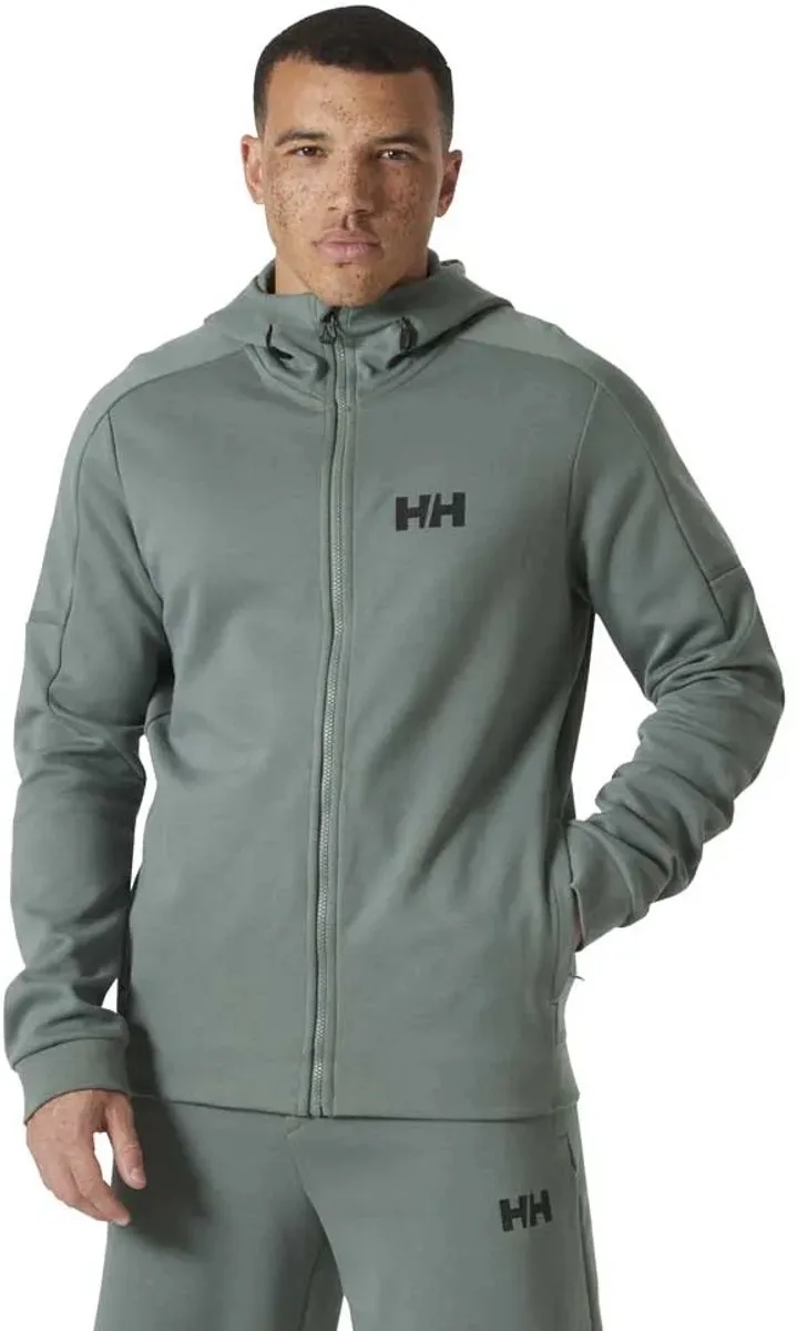 Hp Tech Sweatshirt Met Rits Grijs L Man de Helly Hansen Workwear, Grey Cactus – image du produit