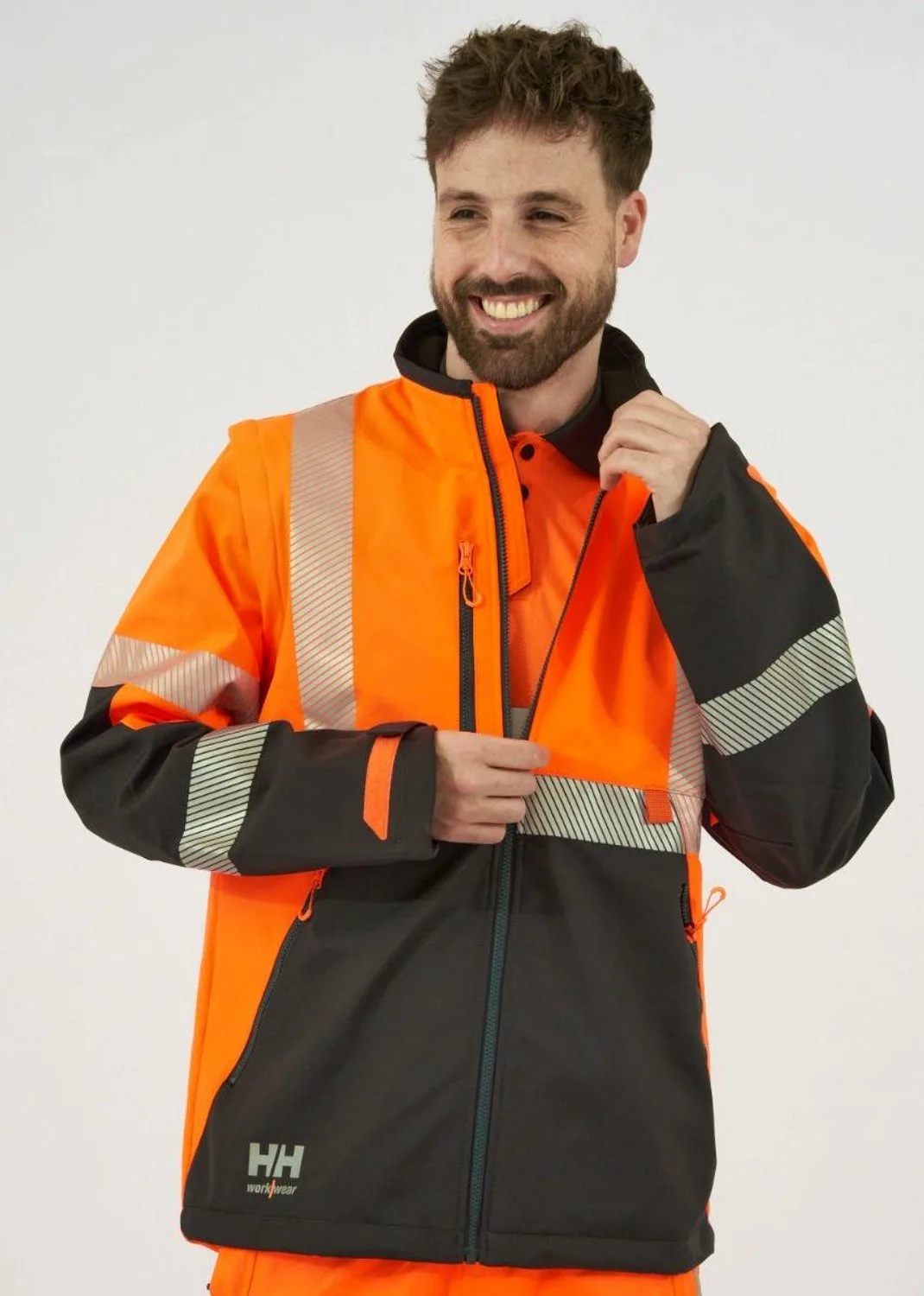 Icu Softs Jacket de Helly Hansen Workwear, Orange – image du produit