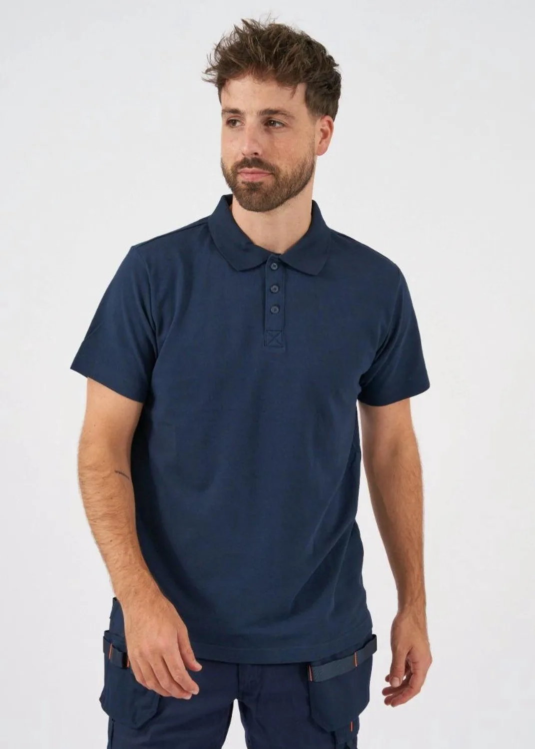Manchester 79167 Poloshirt Regular Fit van Helly Hansen Workwear, Marineblauw – productafbeelding