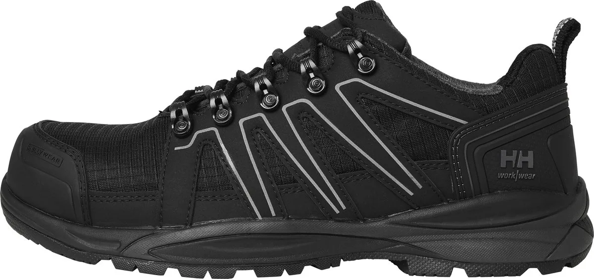 Manchester Low S3 van Helly Hansen Workwear, Zwart, Grijs – productafbeelding