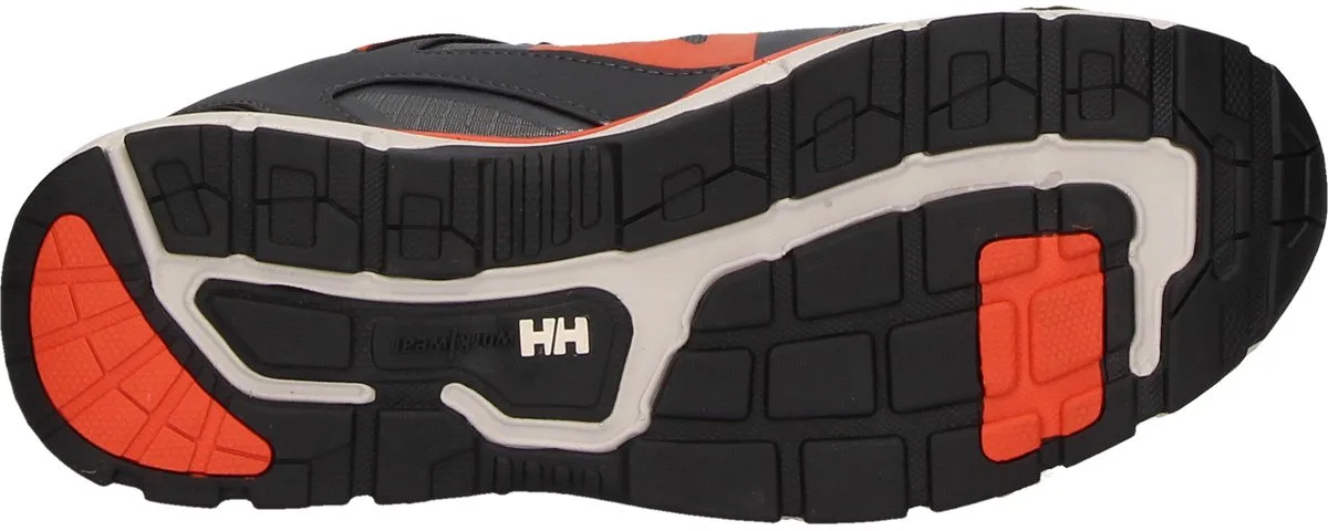 SMESTAD ACTIVE - S3 WR SRC ESD van Helly Hansen Workwear, 972 charc, Oranje – productafbeelding