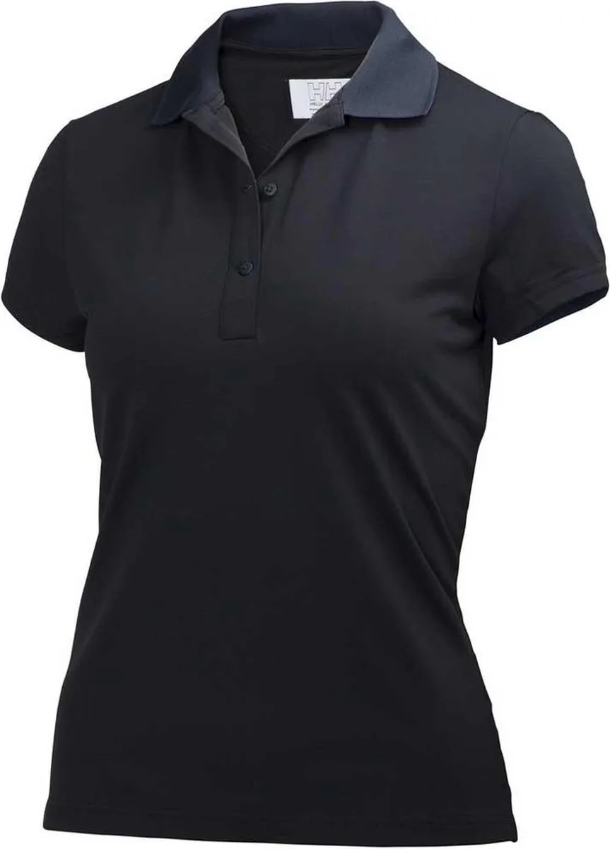 Tech Crew Korte Mouw Poloshirt Blauw XS Vrouw de Helly Hansen Workwear, Bleu foncé – image du produit