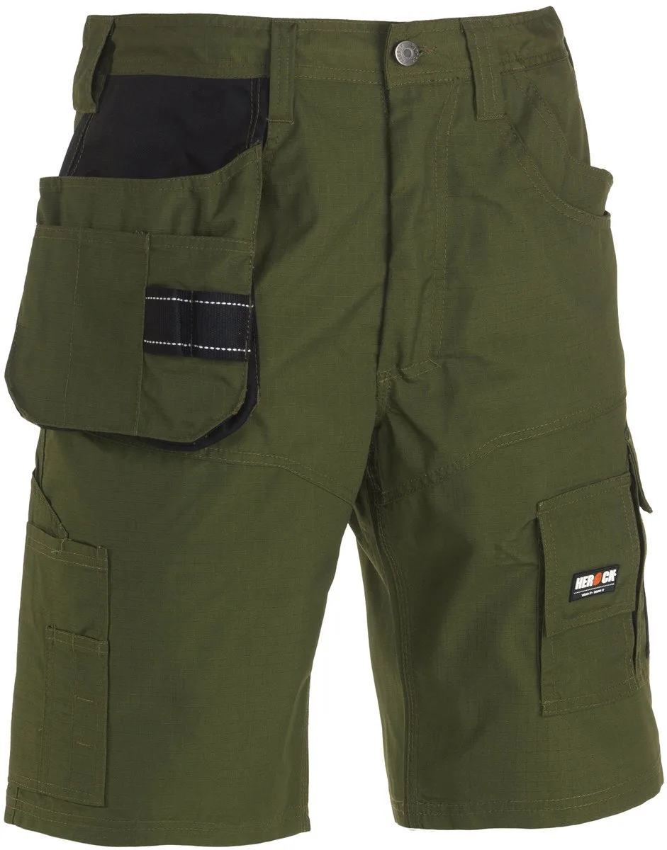 Batua korte werkbroek Experts (1701) - Beige | Zwart de Herock, Beige, Noir, 38 – image du produit
