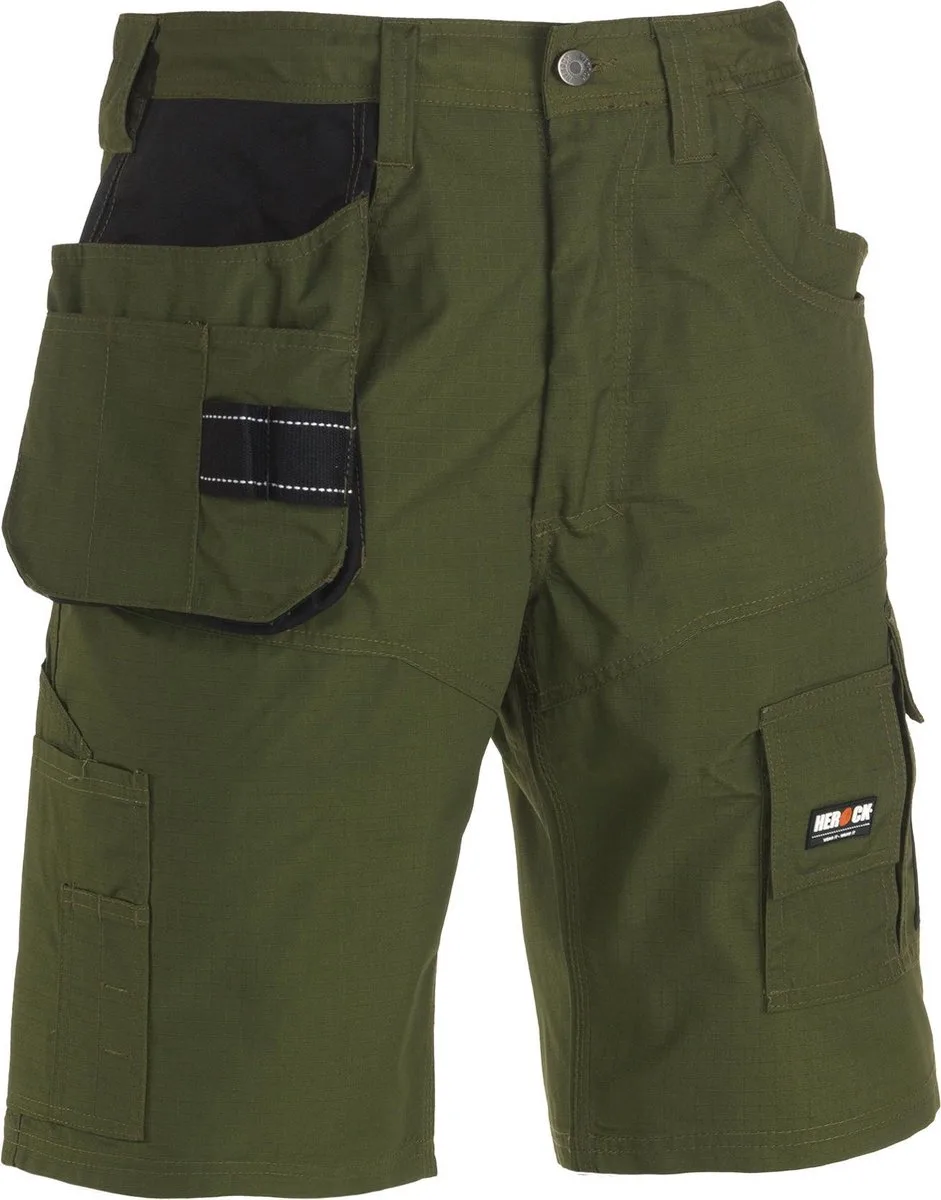Batua korte werkbroek Experts (1701) - Beige | Zwart de Herock, Beige, Noir, 52 – image du produit