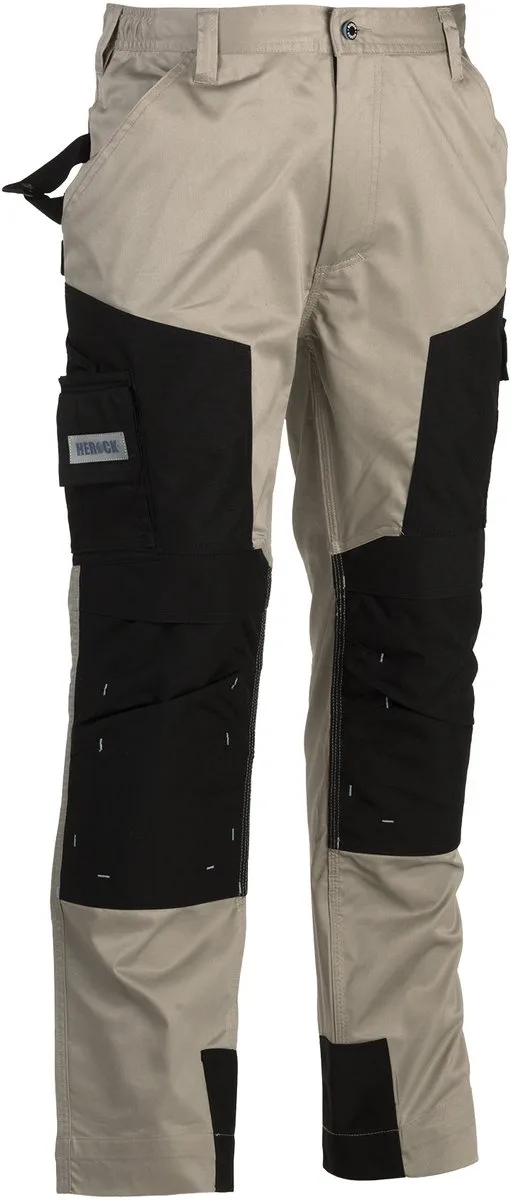 Capua werkbroeken Experts 1801 - Beige | Zwart de Herock, Beige, Noir, 52 – image du produit