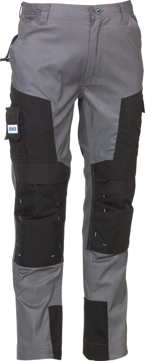 Capua werkbroeken Experts 1801 - Grijs | Zwart de Herock, Gris, Noir, 54 – image du produit