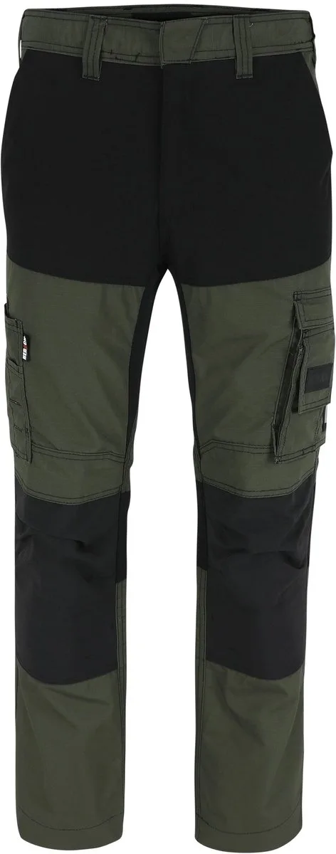 Hector werkbroek Experts (1803) - Khaki | Zwart de Herock, Donker Kaki, 50 – image du produit