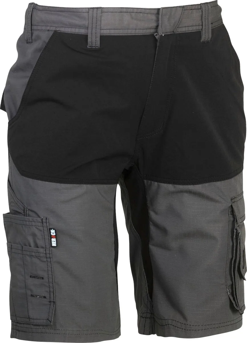 Hespar korte werkbroek Experts (1901) - Grijs | Zwart de Herock, Gris, Noir, 36 – image du produit