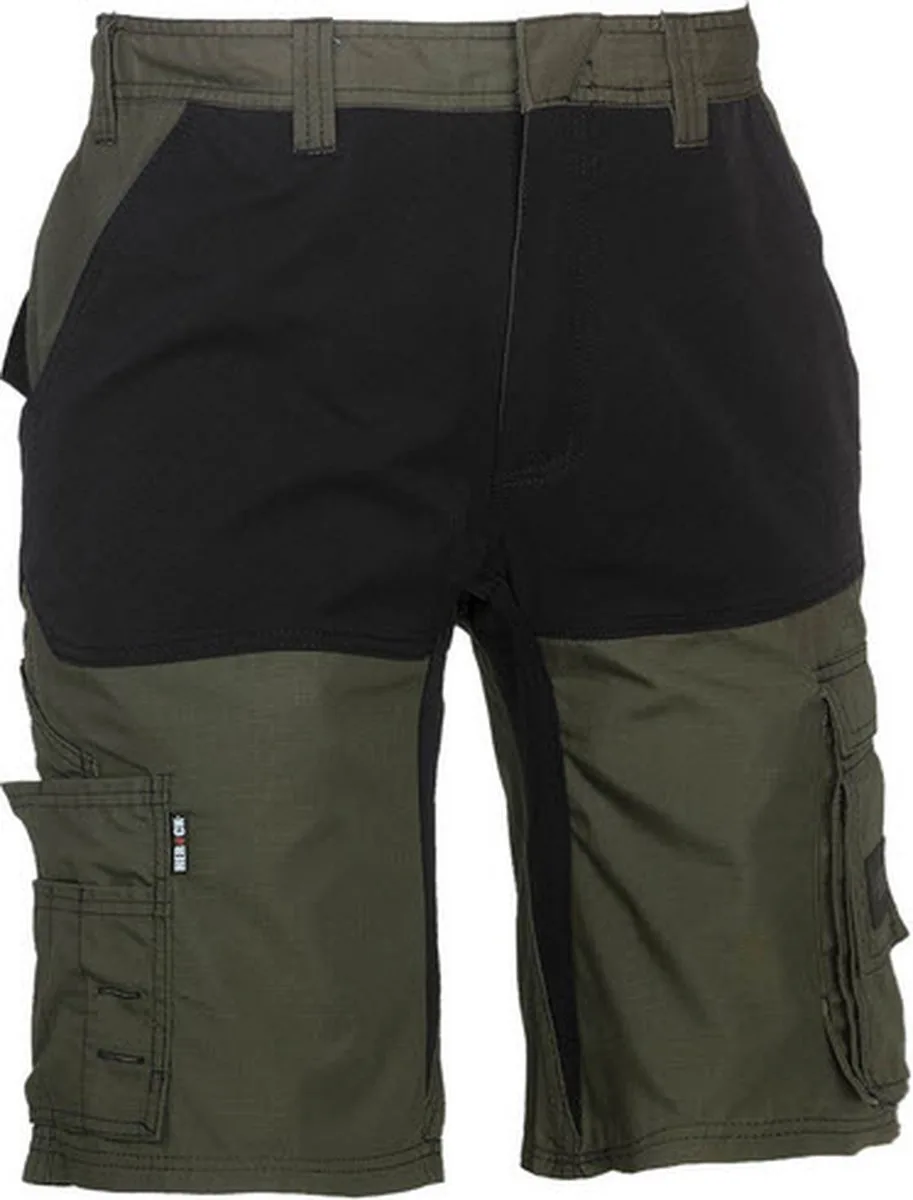 Hespar korte werkbroek Experts (1901) - Khaki | Zwart de Herock, Donker Kaki, Noir, 50 – image du produit