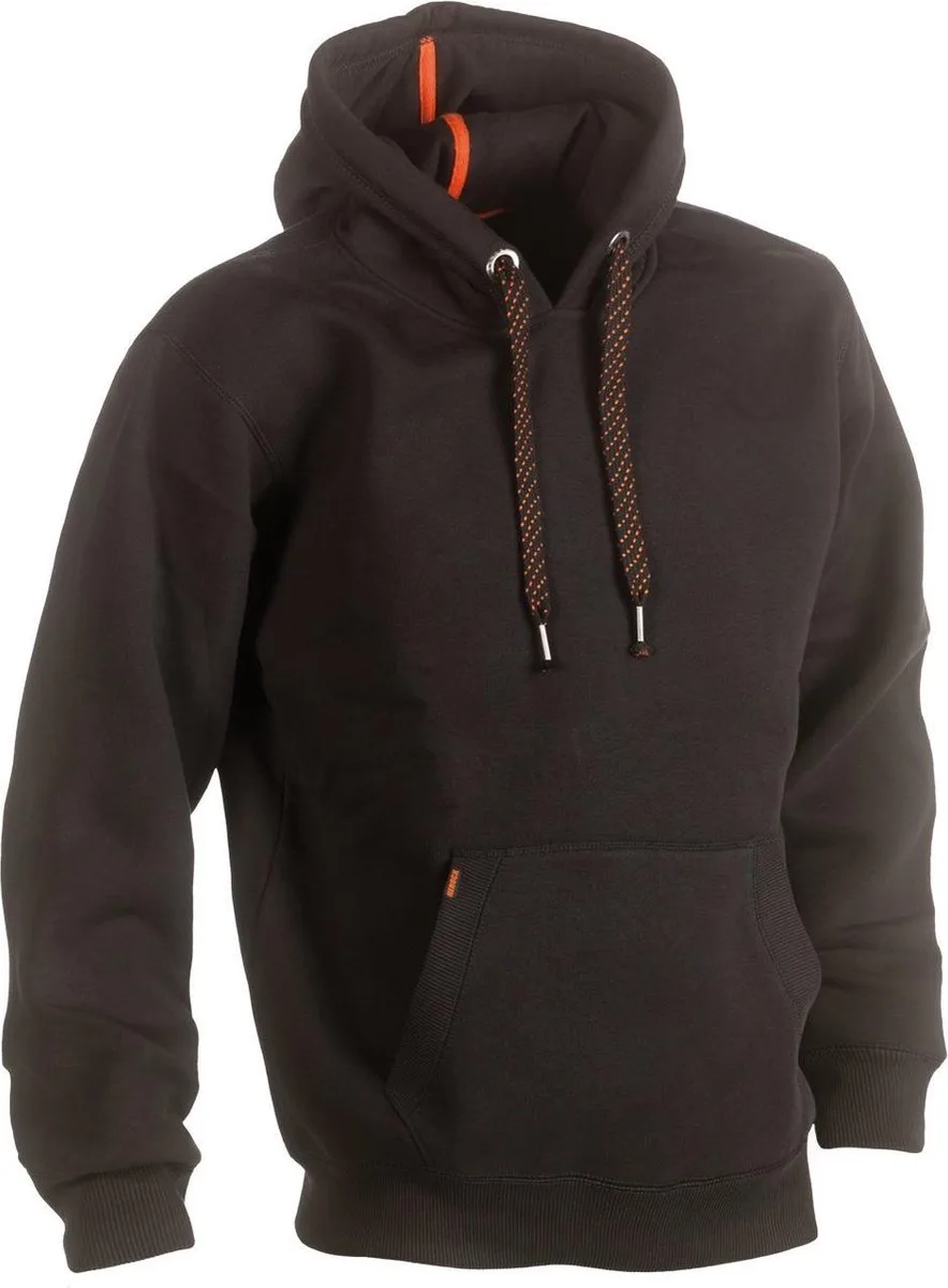 Hesus Sweater met kap - Zwart van Herock, Zwart, M – productafbeelding