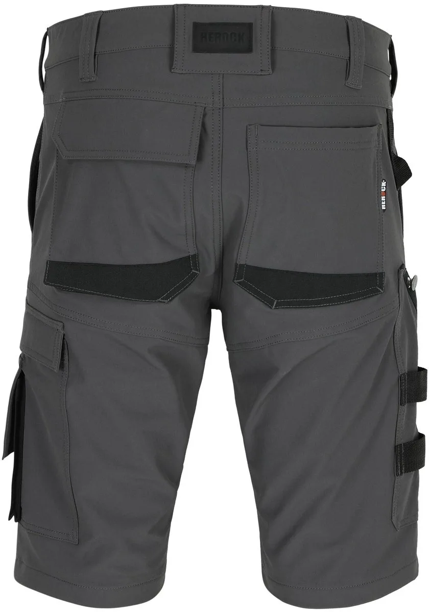 korte werkbroek Floki van Herock, Antraciet – productafbeelding