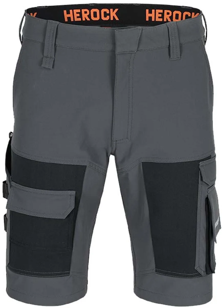 korte werkbroek Floki van Herock, Antraciet – productafbeelding