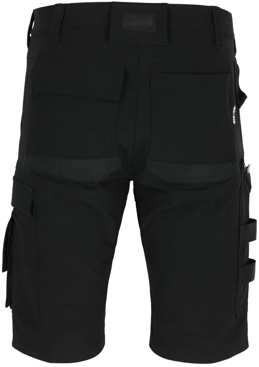 korte werkbroek Floki von Herock, Schwarz – Produktbild