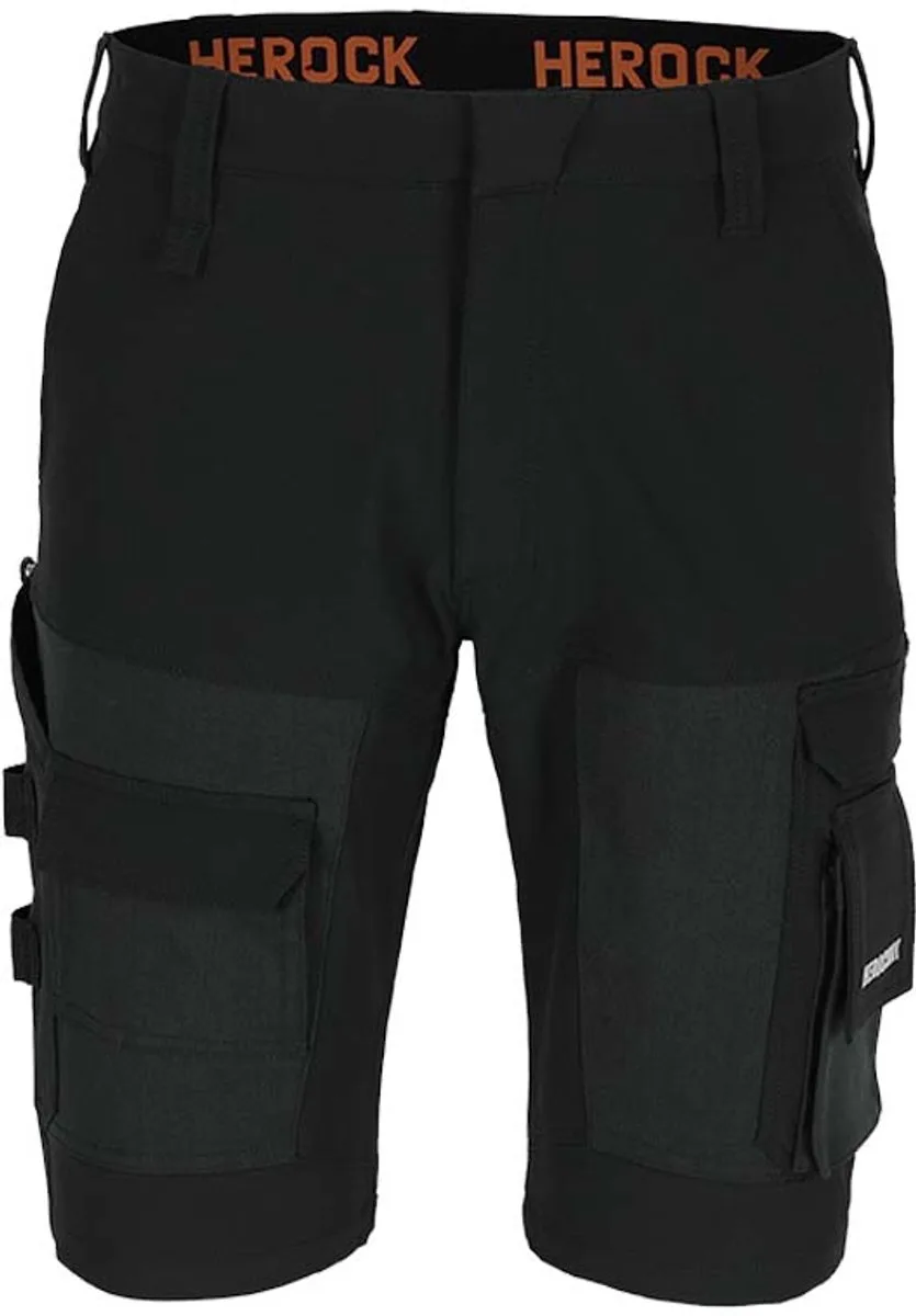 korte werkbroek Floki von Herock, Schwarz – Produktbild