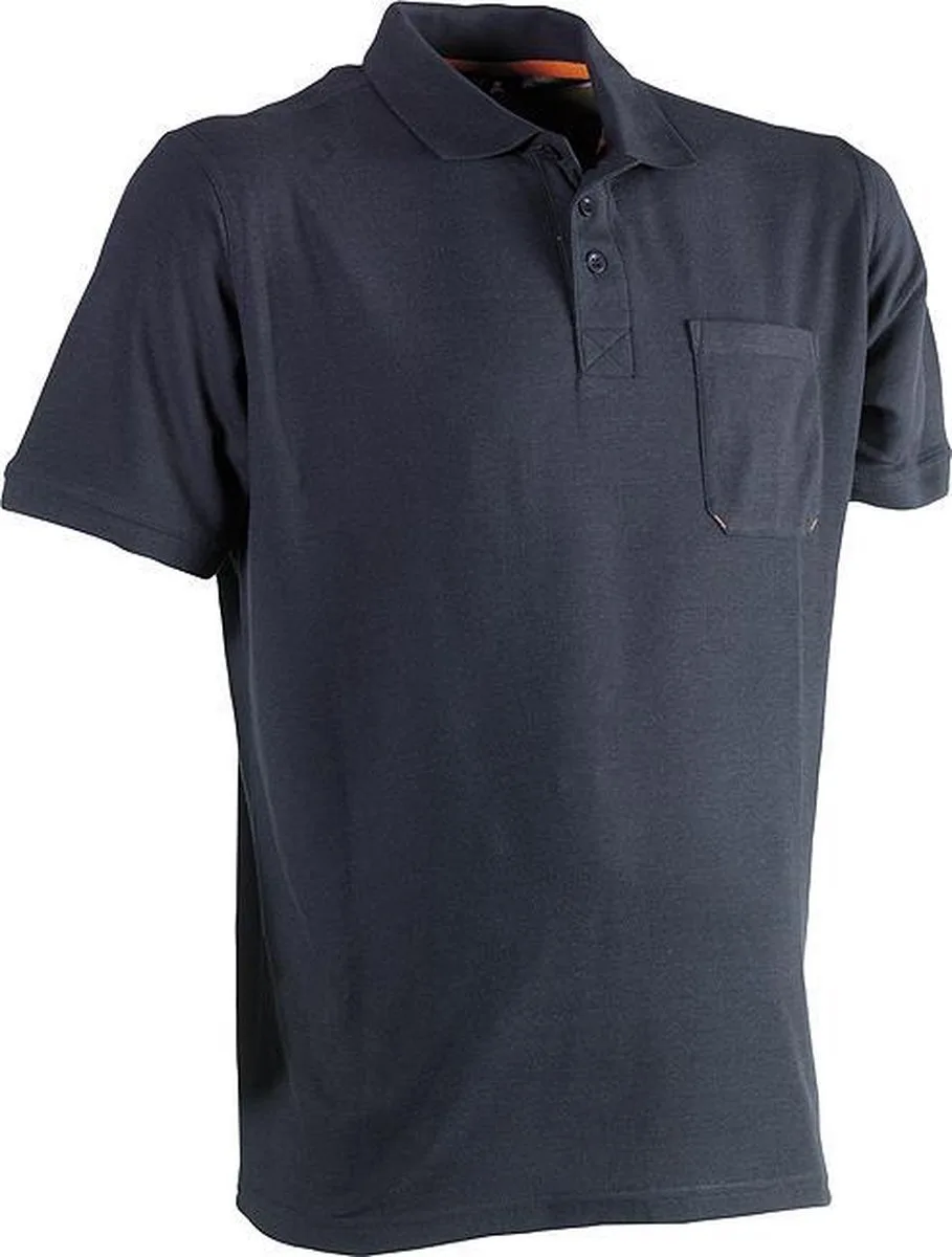Leo poloshirt Navy van Herock, Donkerblauw, M – productafbeelding