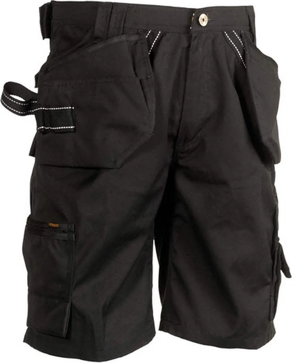 Pallas korte werkbroek Experts (1101) - Zwart von Herock, Schwarz, 40 – Produktbild