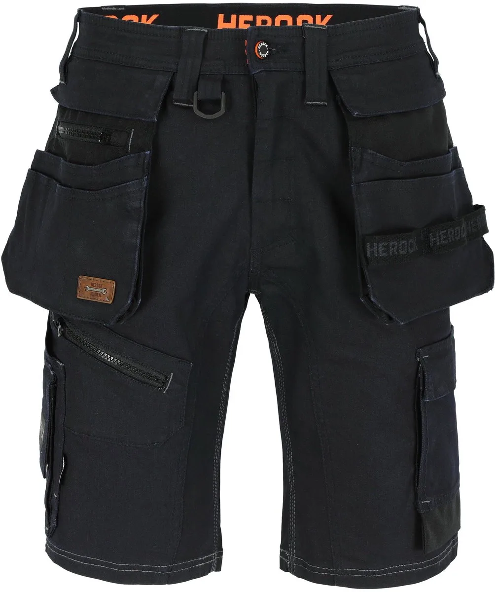 Rex bermuda van Herock, Jeans blauw – productafbeelding
