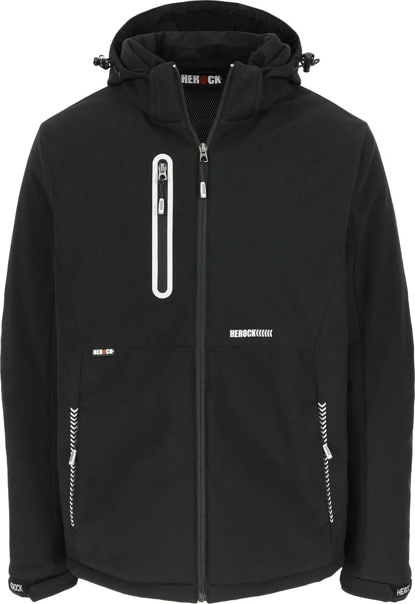 Softshell jas Taris de Herock, Noir – image du produit