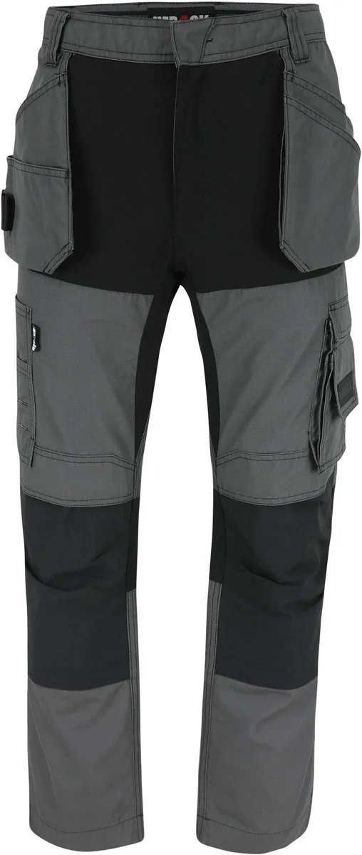 Spector werkbroek Expert (1903) - Grijs | Zwart de Herock, Gris, Noir, 52 – image du produit