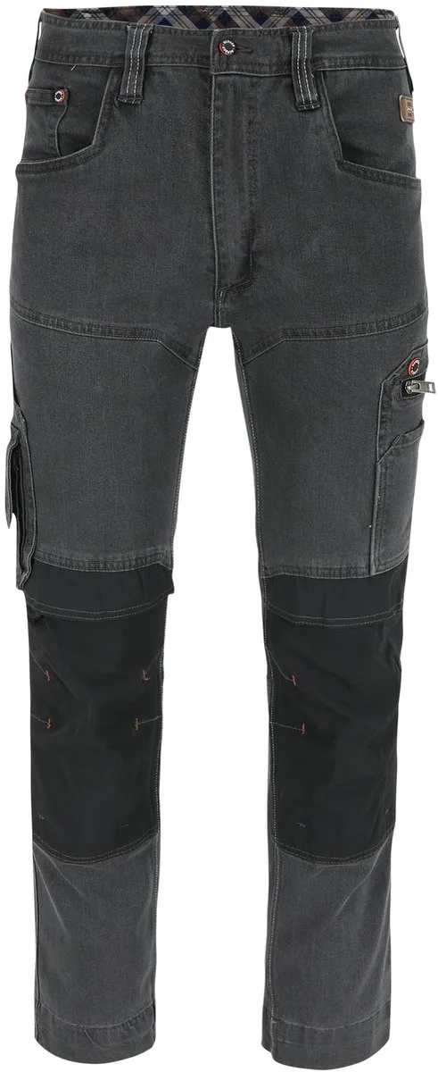 Sphinx jeansbroek Experts met Coolmax (1802) van Herock, Jeans grijs, 50 – productafbeelding